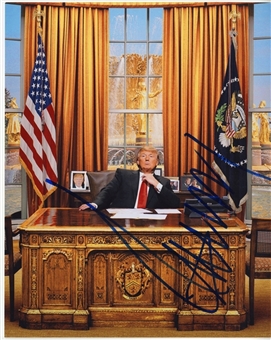 President Elect Donald Trump Autographed 8x10 Photograph (JSA)
